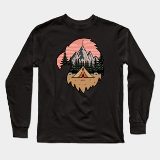 American Camping Eagle Long Sleeve T-Shirt